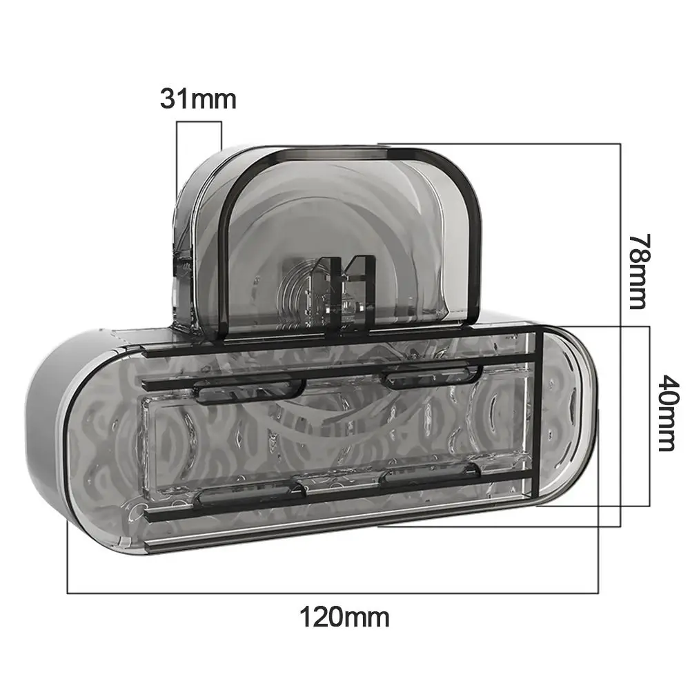 자체 접착 소켓 고정 장치, 벽걸이 펀치 프리, 플러그인 탈착식 와이어 정리함 랙, 신제품