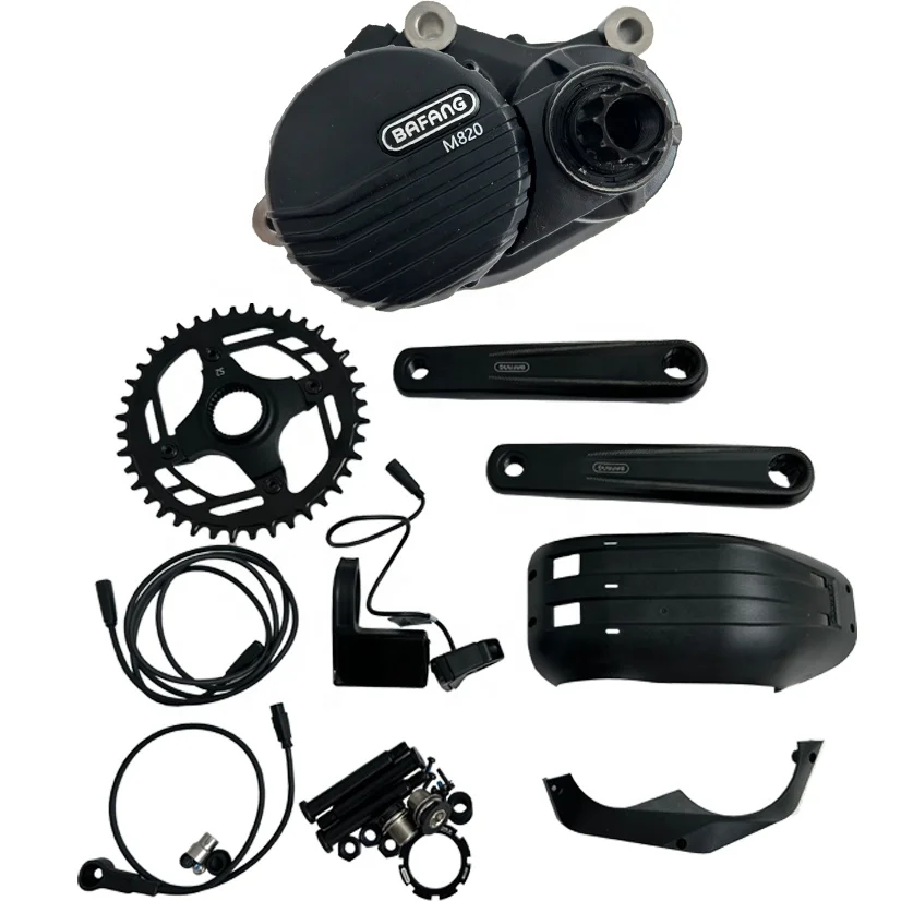 

Joyebikes New Electric Mid-engine Bafang M820 36V 43v 48v 250W 75Nm 2.5KG G532.250. C MID Motor Drive Electric Conversion Kits