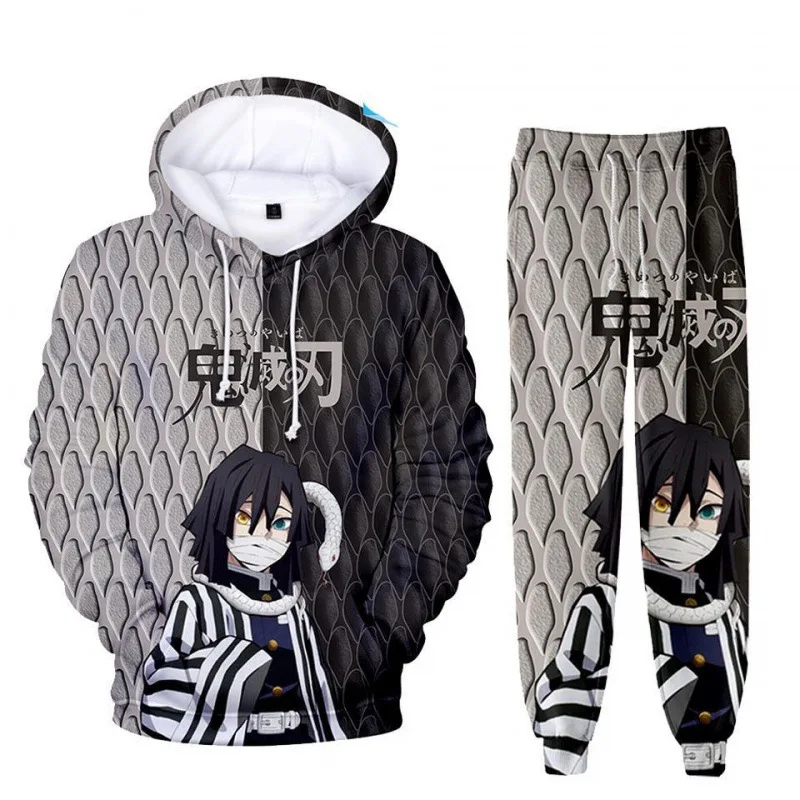 Felpa Con Cappuccio Unisex Kimetsu No Yaiba - Stampa 3D Tanjiro Nezuko Zenitsu, Giacca Con Zip, Cosplay Casual, Taglie S-5XL