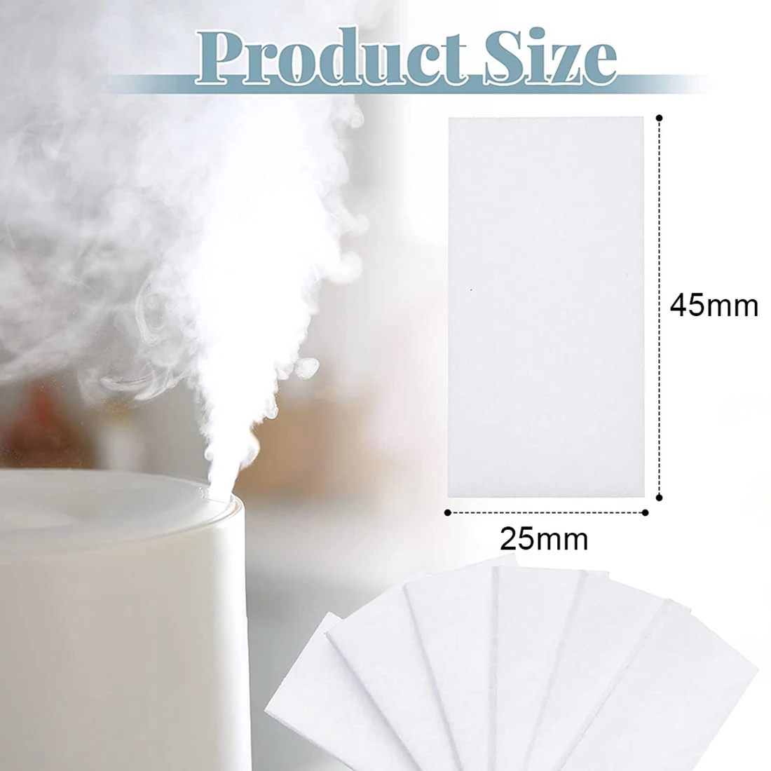 50 Pcs Unscented Refills Aromatherapy Pads Arom Oil Pads Electric Diffusers for Car & Ball Plugs Diffusers