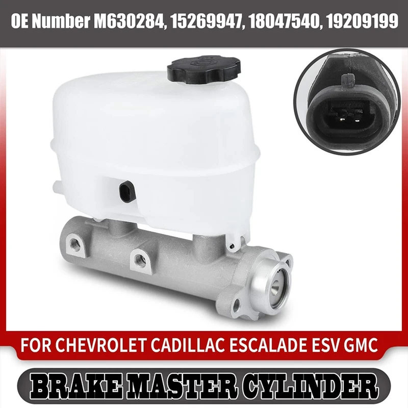 

Car Brake Master Cylinder Replacement Parts For Chevy Tahoe Avalanche 1500 GMC Yukon M630284, 15269947, 18047540, 19209199