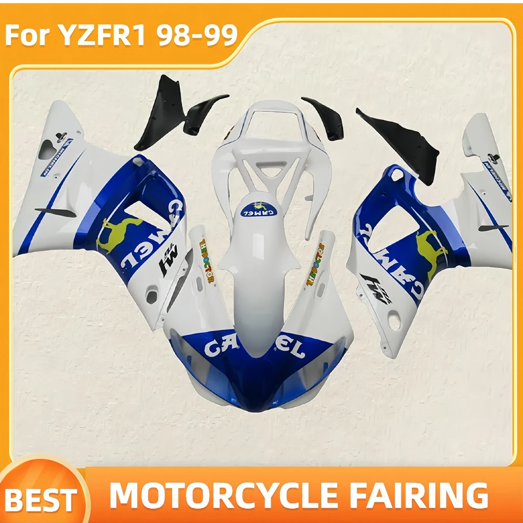 

Бесплатный индивидуальный боди для 98 99 YZFR1 YAMAHA YZF R1 1998 1999 YZF1000 1000CC Обтекатели для спортивного велосипеда ремонт кузова ABS запасные части