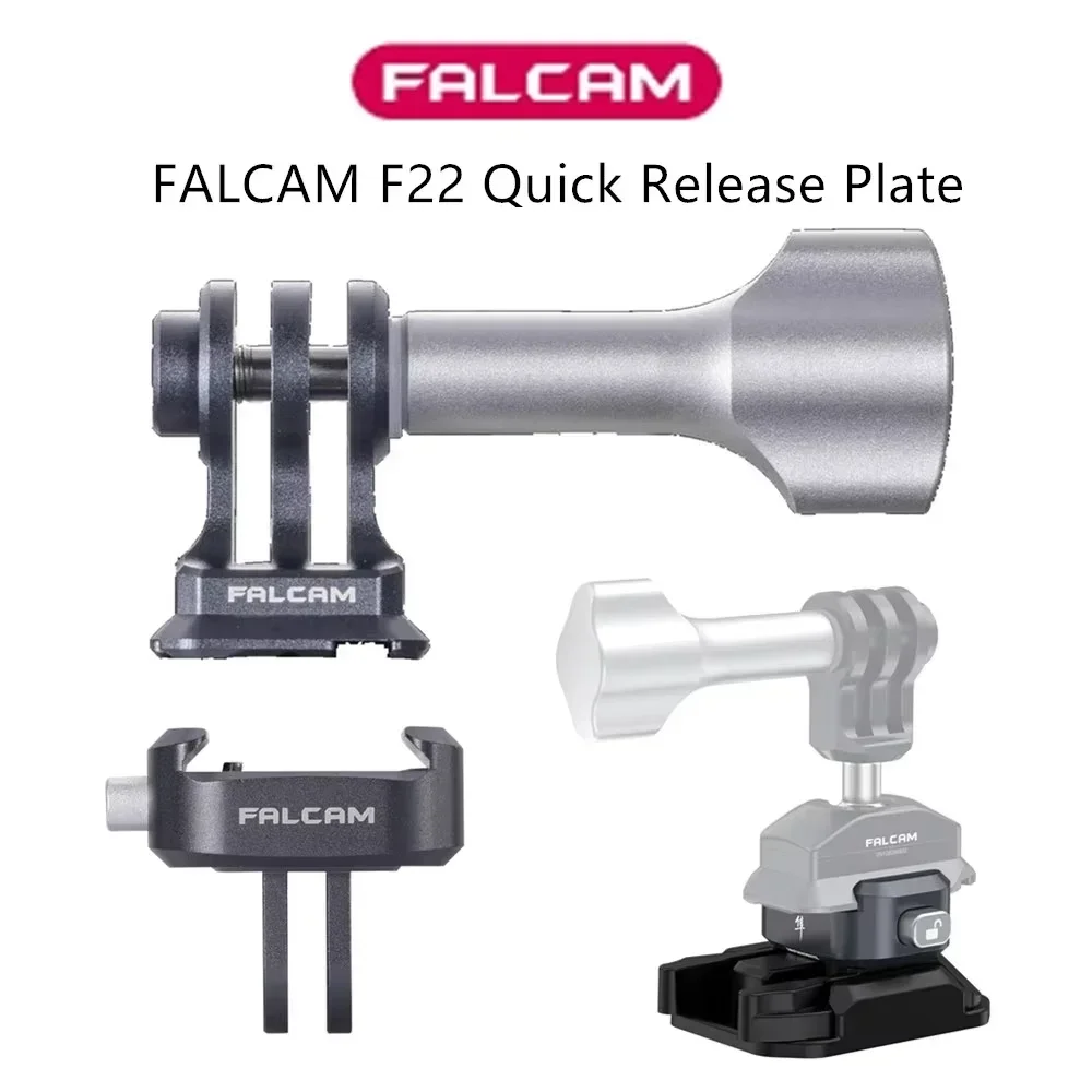 Kit plaque QR FALCAM pour GoPro DJI OSMO - 4 modèles