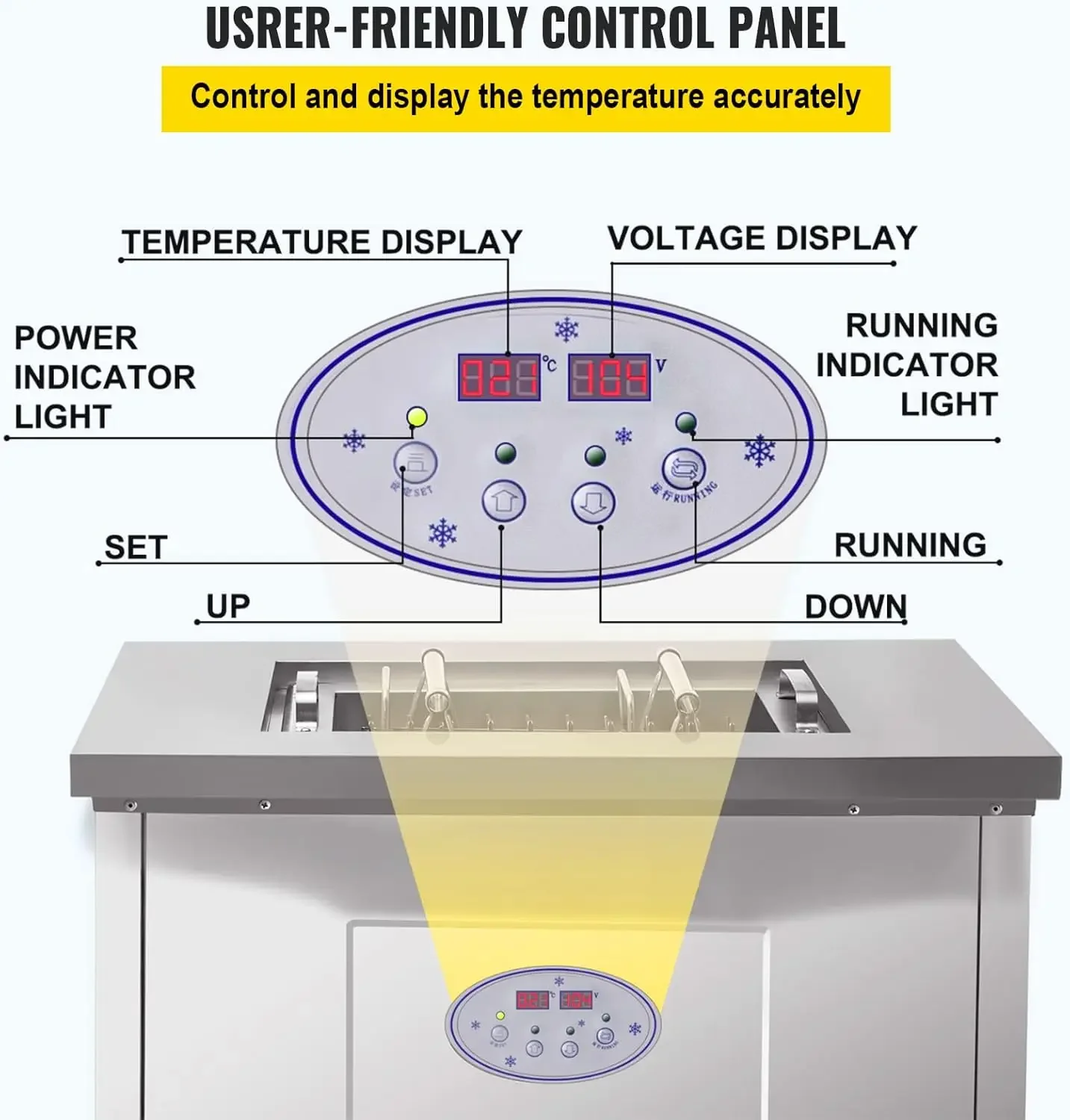 Commercial Popsicle Machine Single Model Set Commercial Ice Pop Machine 40 Pcs Ice Lolly Making