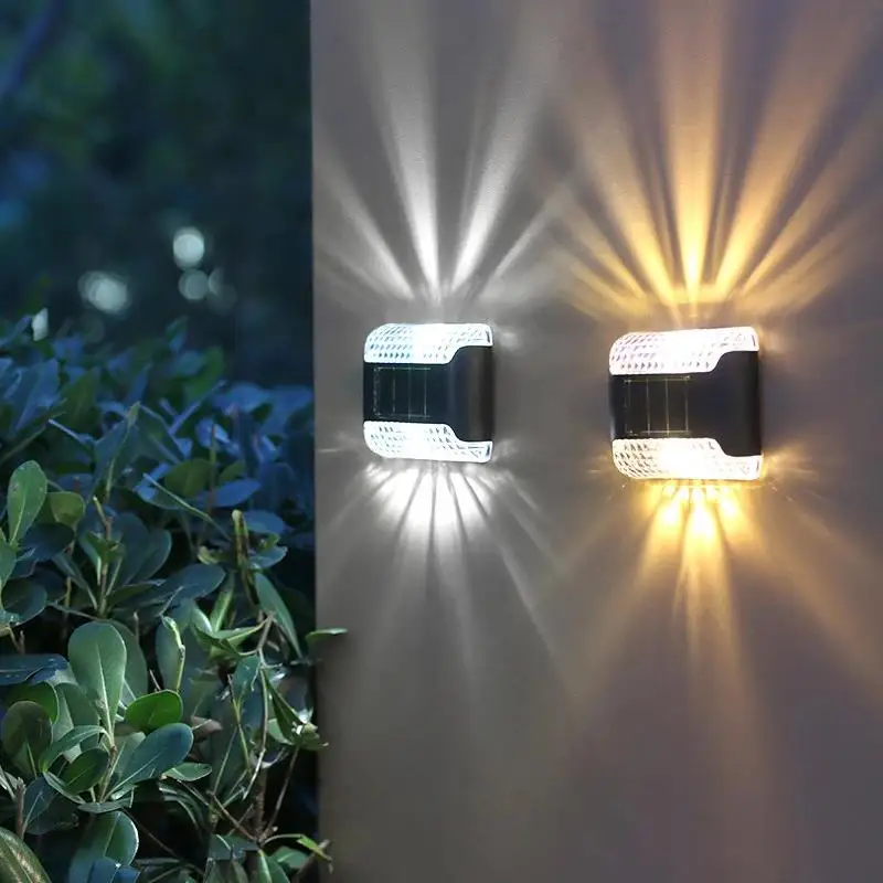 

Led Solar Sunlight Wall Lamp Outdoor Garden Yard Street Balcony Powered Decorations Waterproof Lights House And Garden Decor