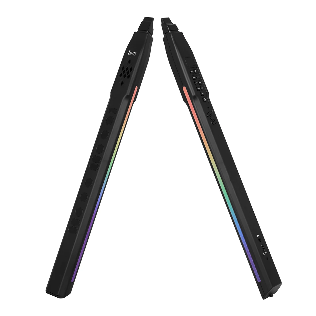 Digital Wind Instrument Rechargeable Electronic Saxophone Electronic Wind Instrument 13 Tones Electric Blowpipe Built-in Speaker digital wind saxophone