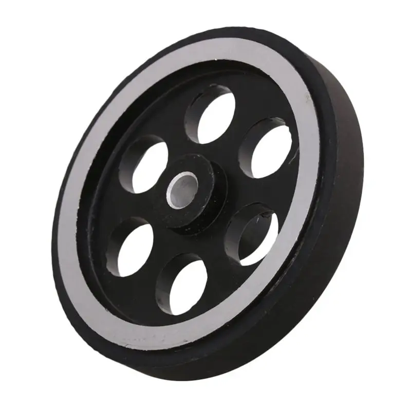 ABWZ-10PCS 200X6mm 산업용 알루미늄 고무 측정 로터리 엔코더 미터 휠