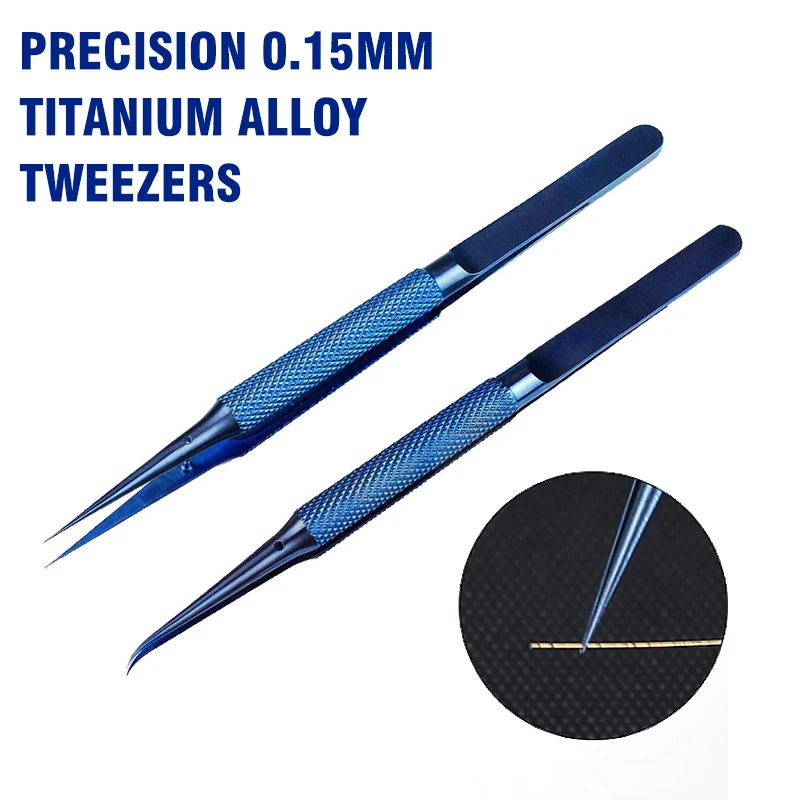 Titanium Alloy Tweezers for Phone Motherboard Repair