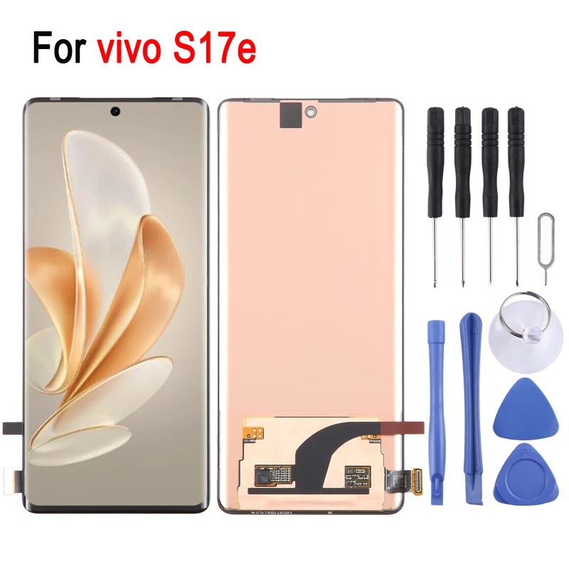 

Original 6.78 Inch AMOLED LCD Screen For Vivo S17e Phone Display with Digitizer Full Assembly Replacement Part