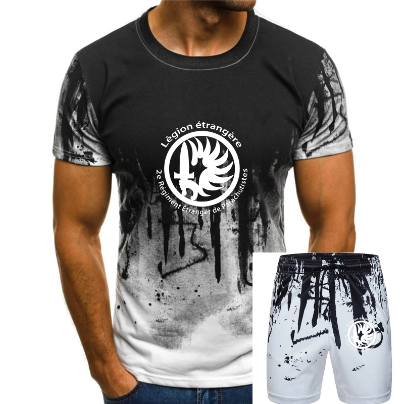 

2019 Summer Fashion Men O-Neck T Shirt Inspired Legion Etrangere Special Forces World War Army Black Design T Shirt