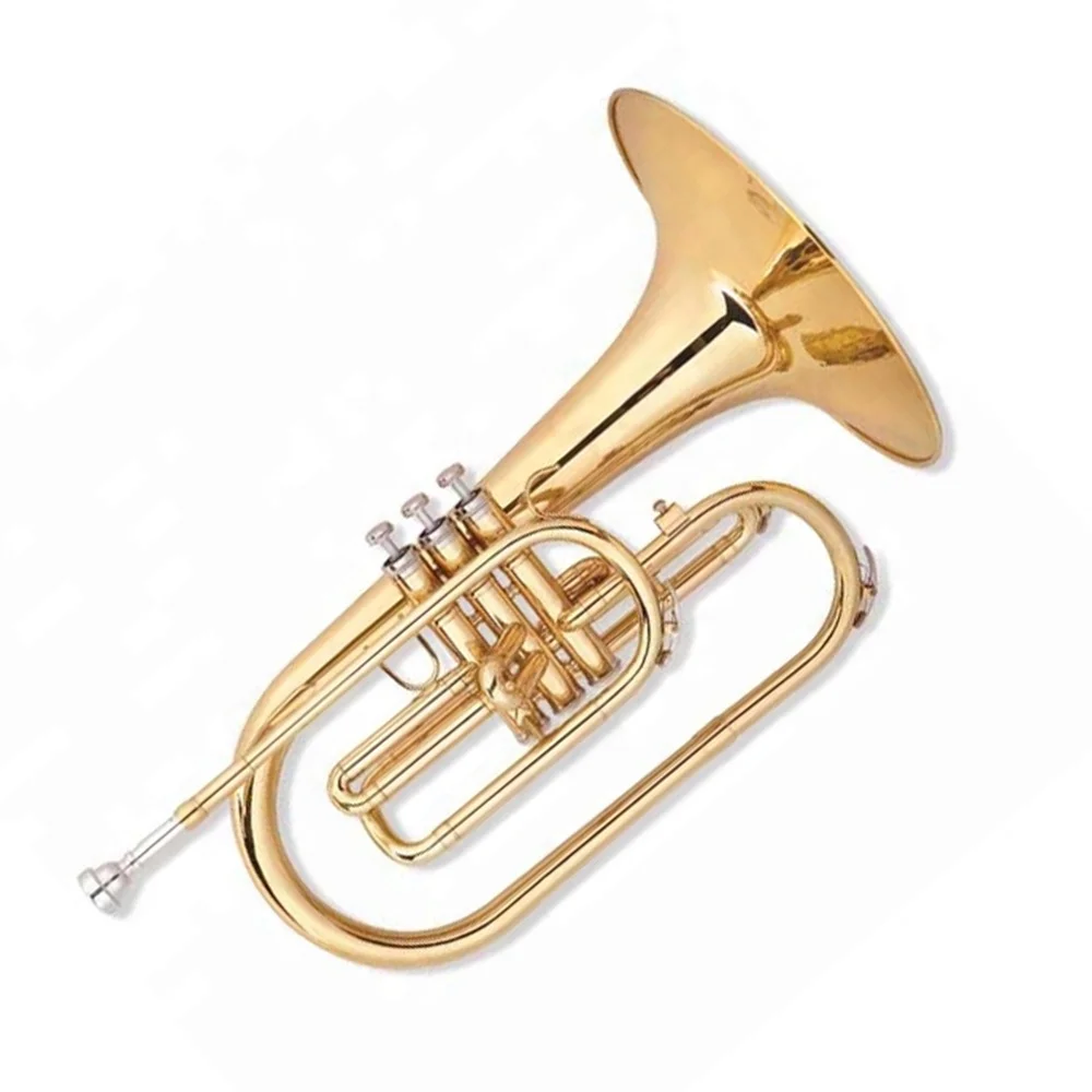 Cheap High Quality F Key Marching Instrument Mellophone JYMML635