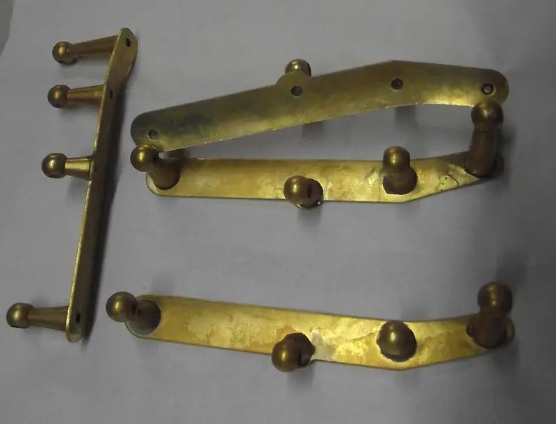 1 pc Alto sax repair parts Brass unpainted