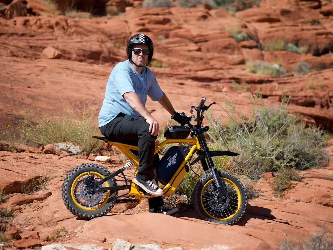 Freego Nova2 Electric Motorcycle 2800W Motor Ebike 60V, 25AH Battery 37 MPH Mid-Drive Electric Dirt Bike UL 2849 1 Year Warranty