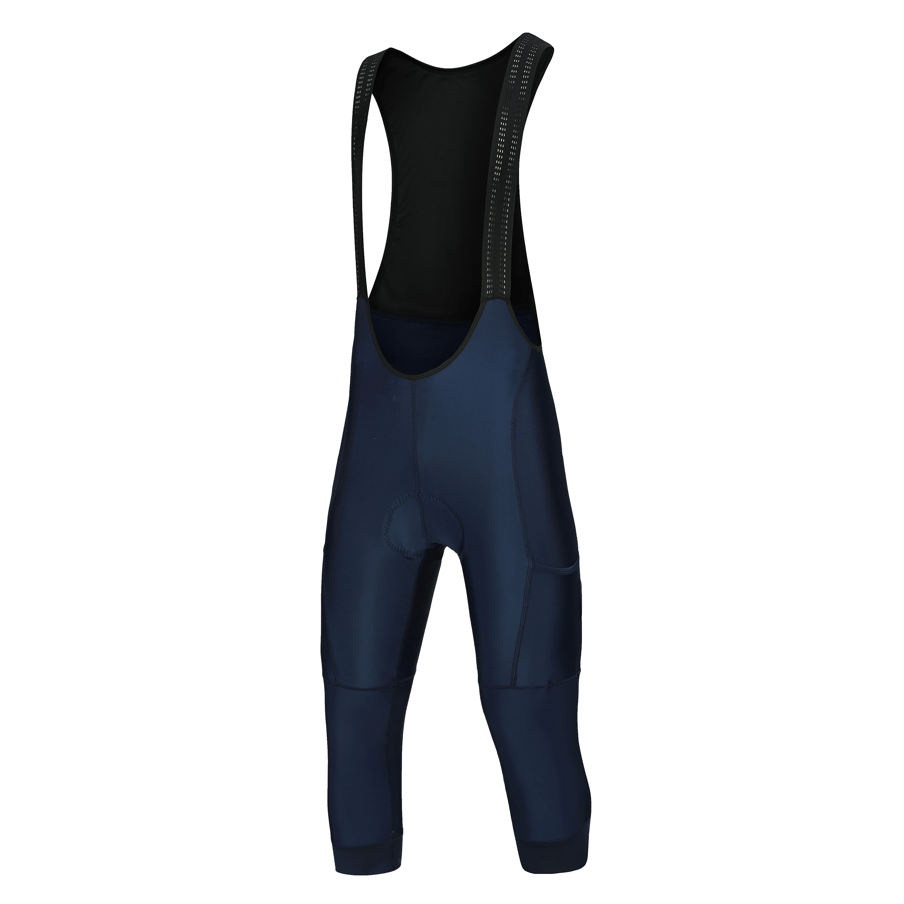 Cycling Pants 3/4 Summer Anti-UV High End Gel Pad Bike Bib Pants 3/4 Solid Black/Army Green/Navy Blue Spring Bicycle Knicker