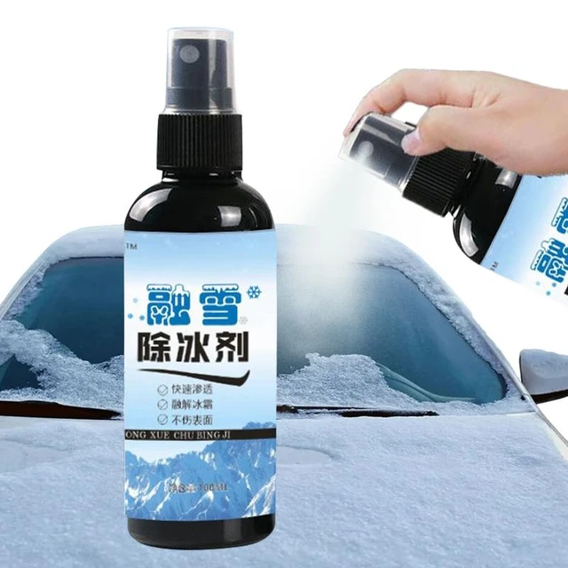 Window Deicer Spray 100ml Vehicle Mirror Frost Remover Windshield Cleaning  For Rearview Lock Holes Headlights Glass - AliExpress