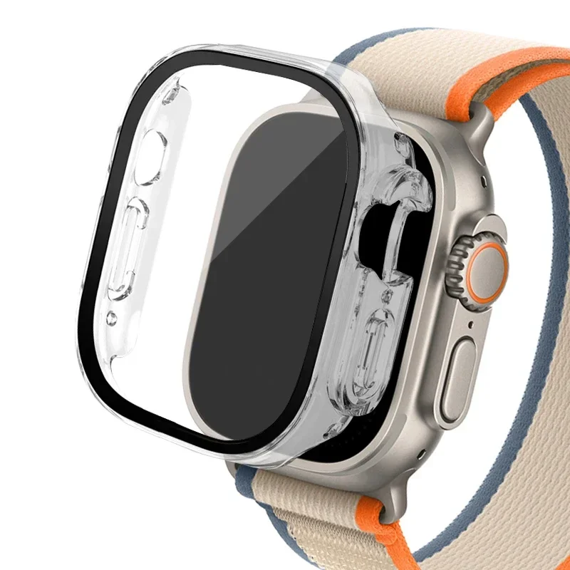 Durable Glass Case with Screen Protector for Apple Watch Ultra 2 - 49mm