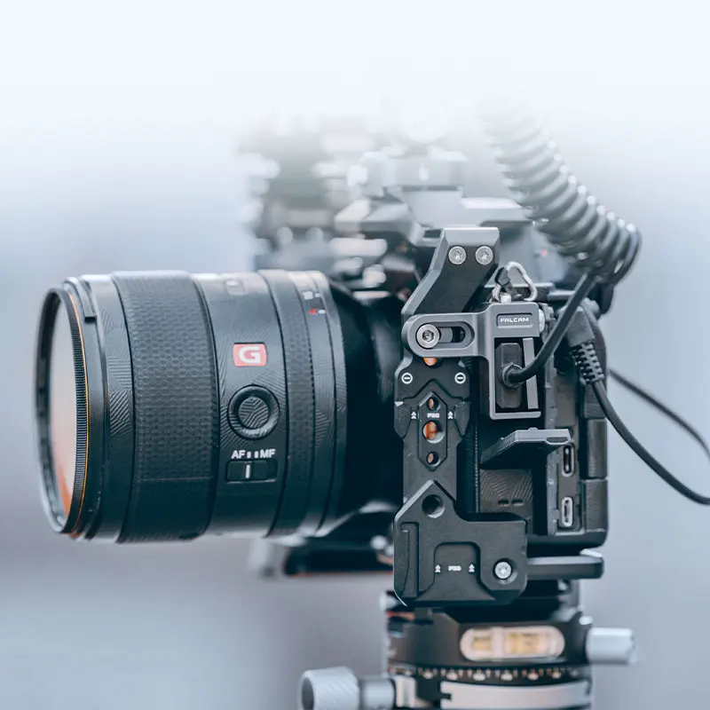 FALCAM F22 카메라 케이지 케이블 클램프, HDMI 호환, A7 시리즈 케이지 리그 A7M4 A7M3 A7S3 A7R4 L 브래킷