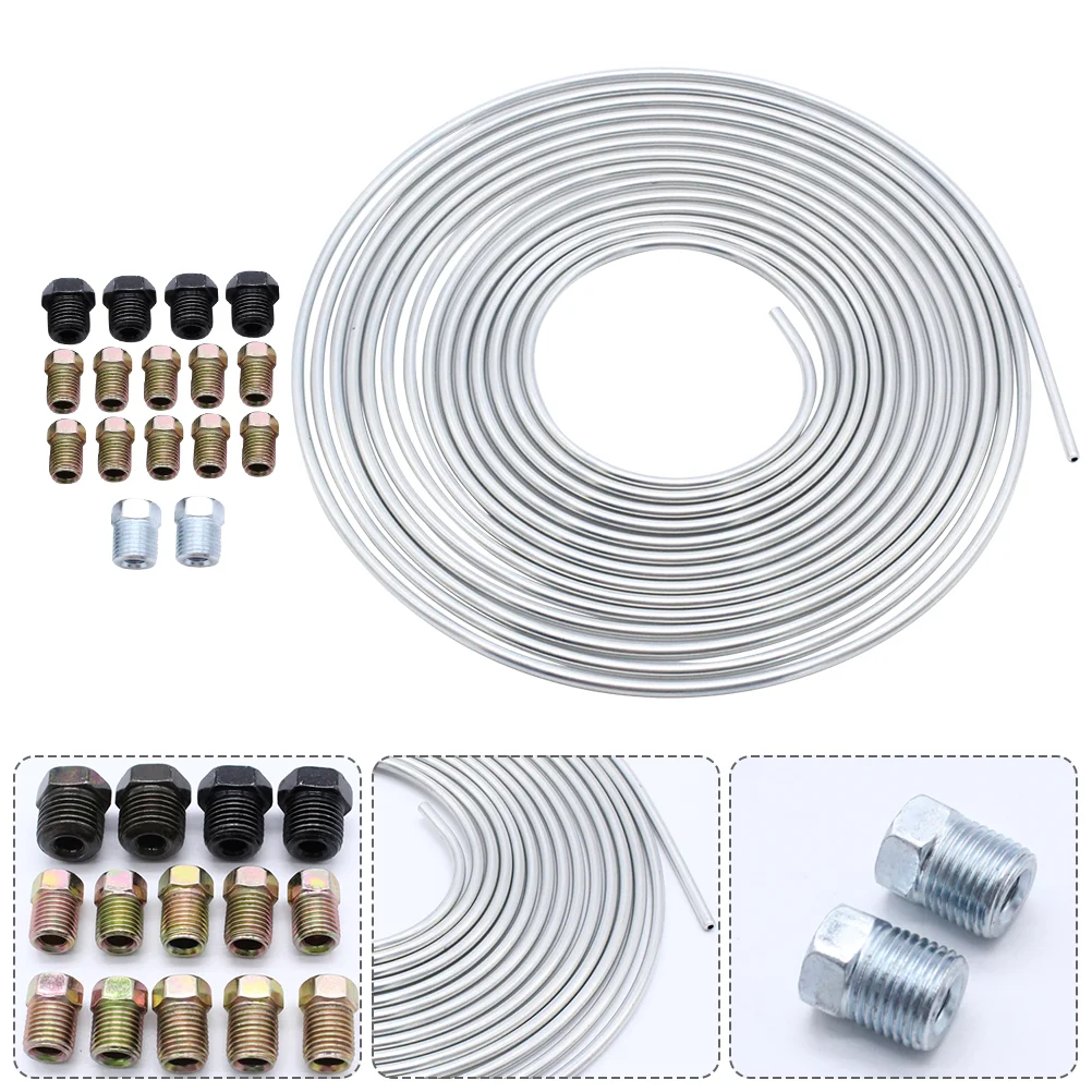 

Cars Brake Hose Auto Tubing Coil Fitting Non-magnetic Tube Replacement Vehicle Line