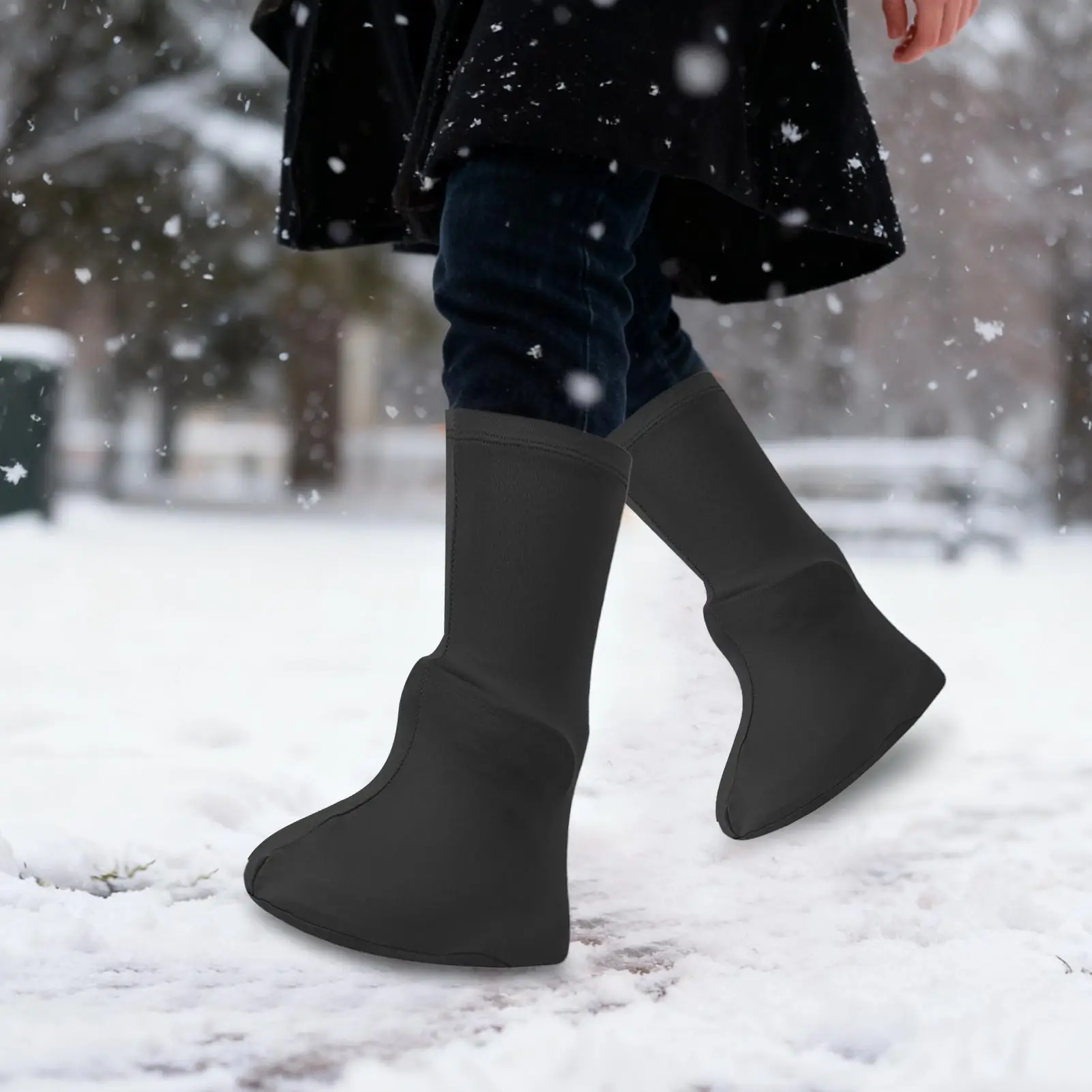 Rain Cover For Shoes Non-Slip Reusable Boot Protector Walking Boot Cover For Outdoor Hiking Work Climbing Camping Fishing