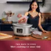 Pot 7-Quart Cook & Carry™ Slow Cooker with Sous Vide,Programmable, Stainless Steel 2