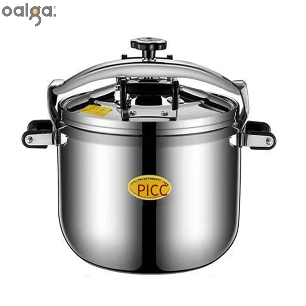 

Commercial Stainless Steel Pressure Cooker Kitchen Cookware Soup Pot Outdoor Cooking Steamer Large Pots Pressure Canner Ollas