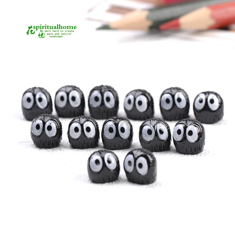 

Moss Microlandscape Decoration Decoration Black Coal Ball