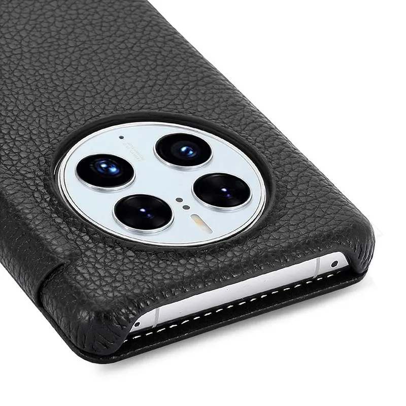 Fashion Case for Huawei Mate 60 Genuine Leather Phone Carcasa for Huawei Mate 60pro Funda Skin Mate 50 Cover Mate50pro Coque