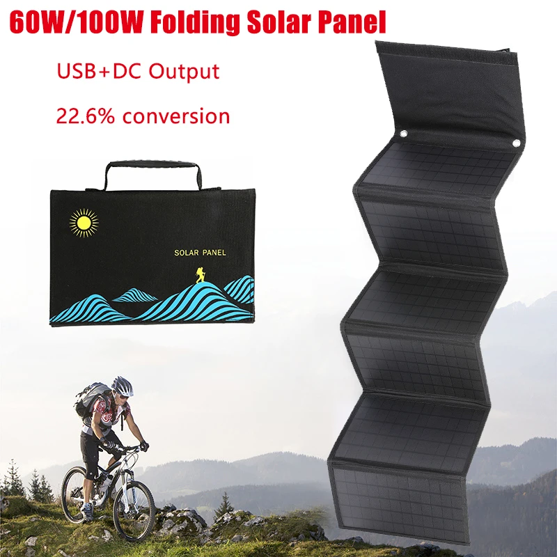 Panel Solar Plegable 60W - Moviltronics