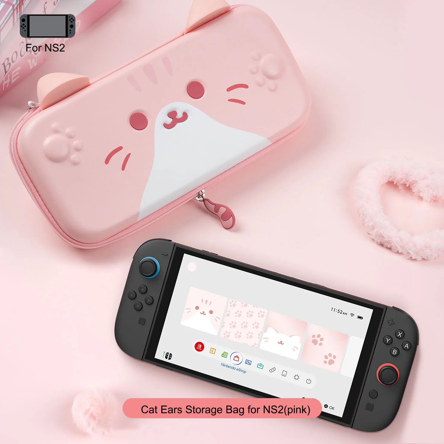 GeekShare Storage Bag Compatible with Switch 2 (2025), Portable