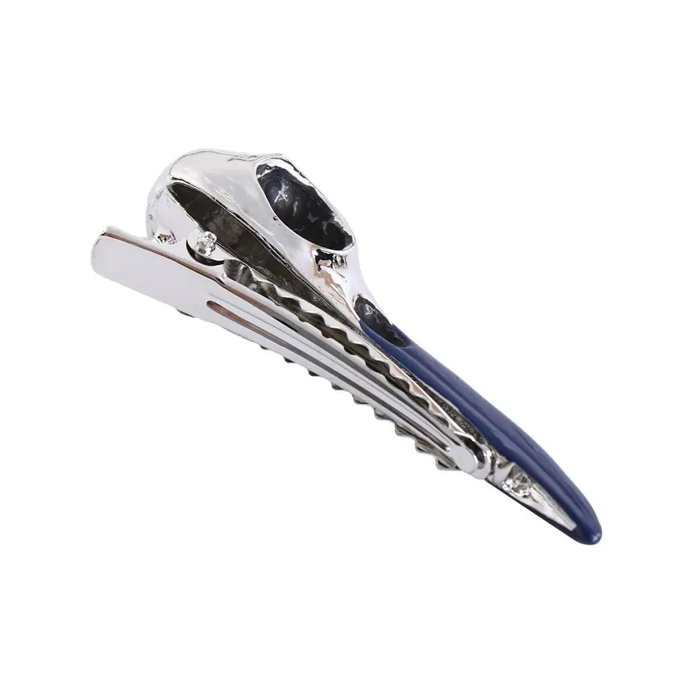 Bird Skull Gothic Hair Clips Punk Headwear New Headdress Animal Skull Hairpins Women Duckbill Clips Crow Head Skull Hair Clips