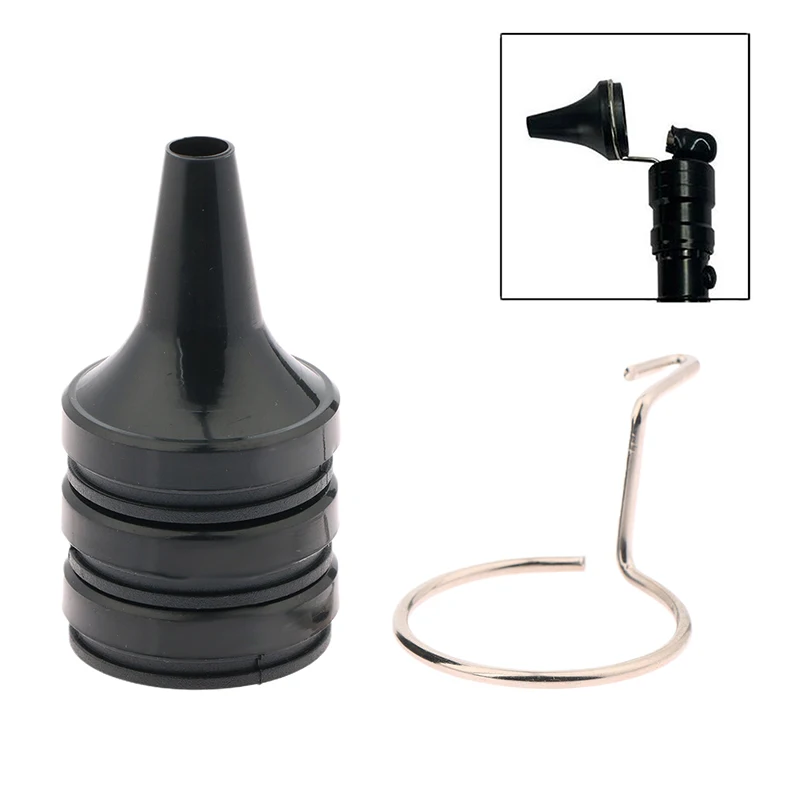 Medical Reusable Adult Child Non Disposable Speculum Earmuff Otoscope Accessory Ear Tip Funnel Nozzle Specula Cone Replacement 2