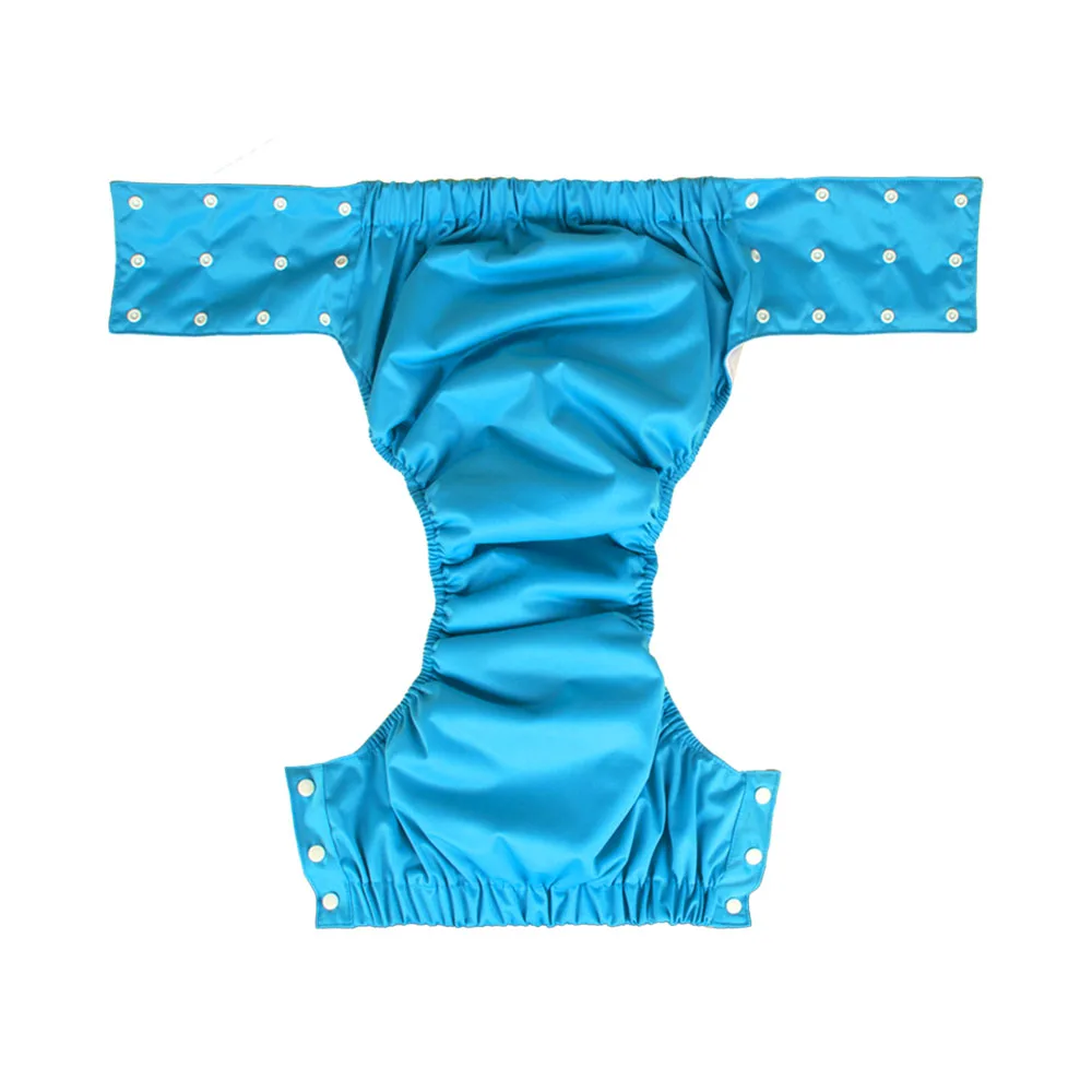 Solid Color Adult Cloth Diapers Washable