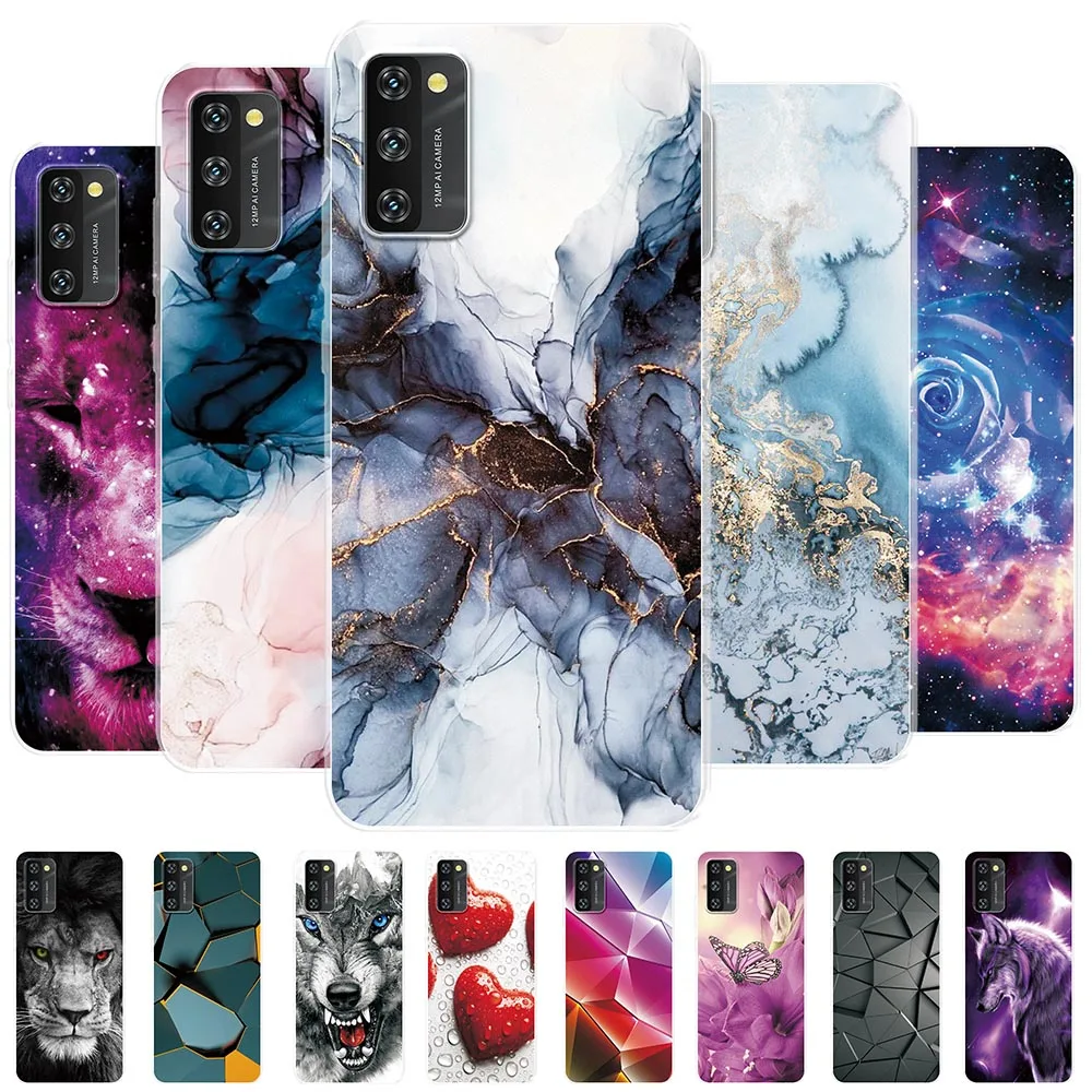 Per Blackview A100 Custodia Cover Animali Soft Silicone Coque Per Blackview A100 Custodie Per Telefoni Per Blackview A100 Clear Bumper Fundas