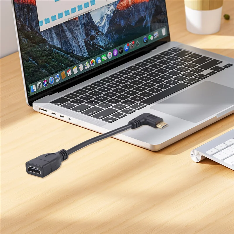 COFA-Mini To Cable Cablecreation 0 5Ft 90도 직각 미니