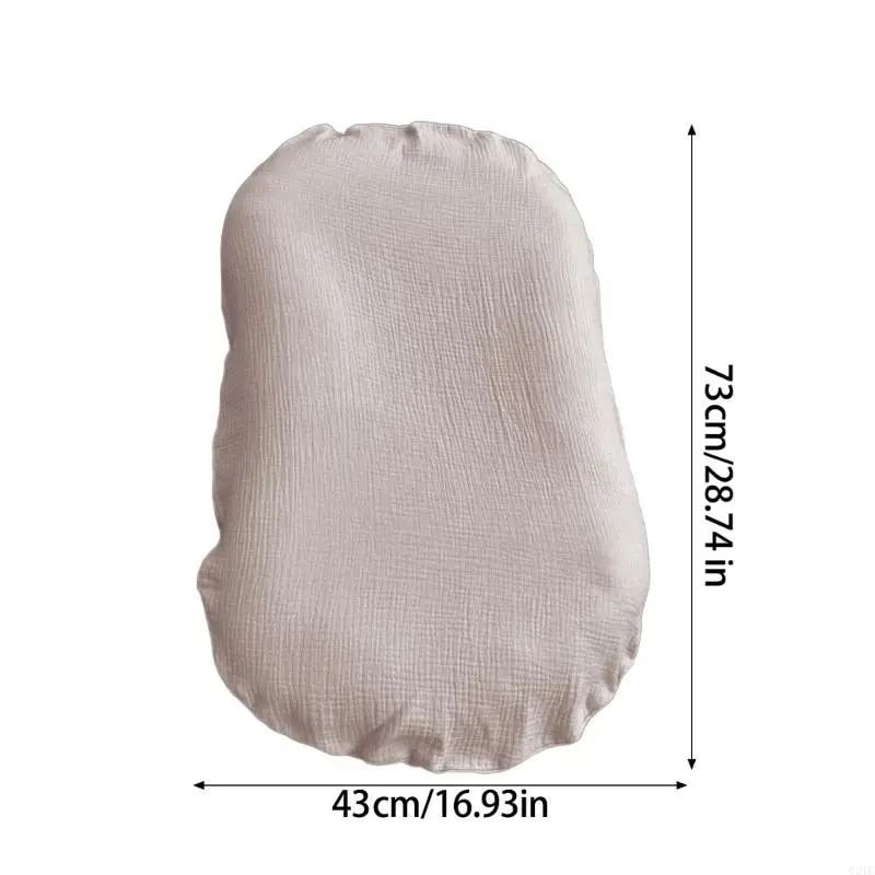 Soft Breathable Cotton Sheet Comfortable Crib Sheet Multiple Pram Fitted Comfortable for Kids Comfort