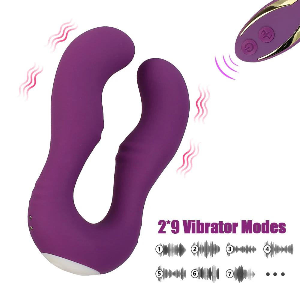 Spot Tepel G/C Trillende 2*9 Trilling Clitoris Stimulator Tepel l Massager Draadloze Afstandsbediening_voghion.com