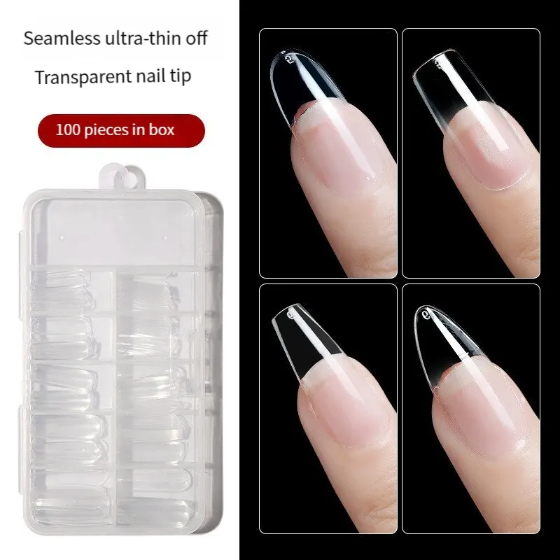 Nail Art Decoration 100 Pieces Transparent