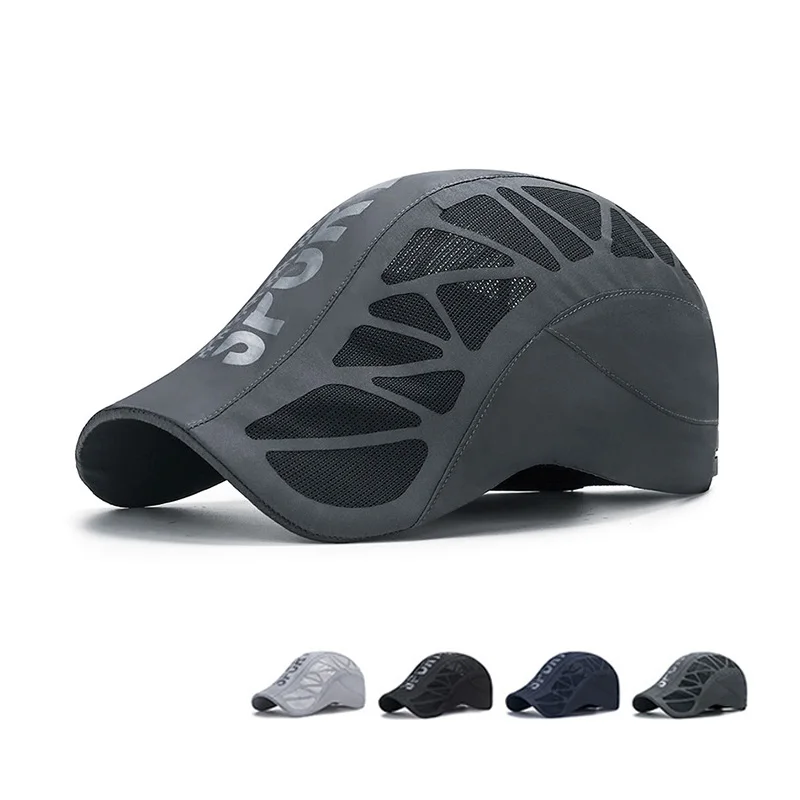 

Быстросохнущая бейсболка для мужчин и женщин, спортивные кепки, летние спортивные береты с надписью, Женская дышащая сетчатая шляпа от солнца для улицы