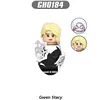G0124 Spiderman Gwen stacy Building Blocks Hero Anime Bricks Dolls Mini Action Toy Figures Assemble Blocks Children Gifts 3
