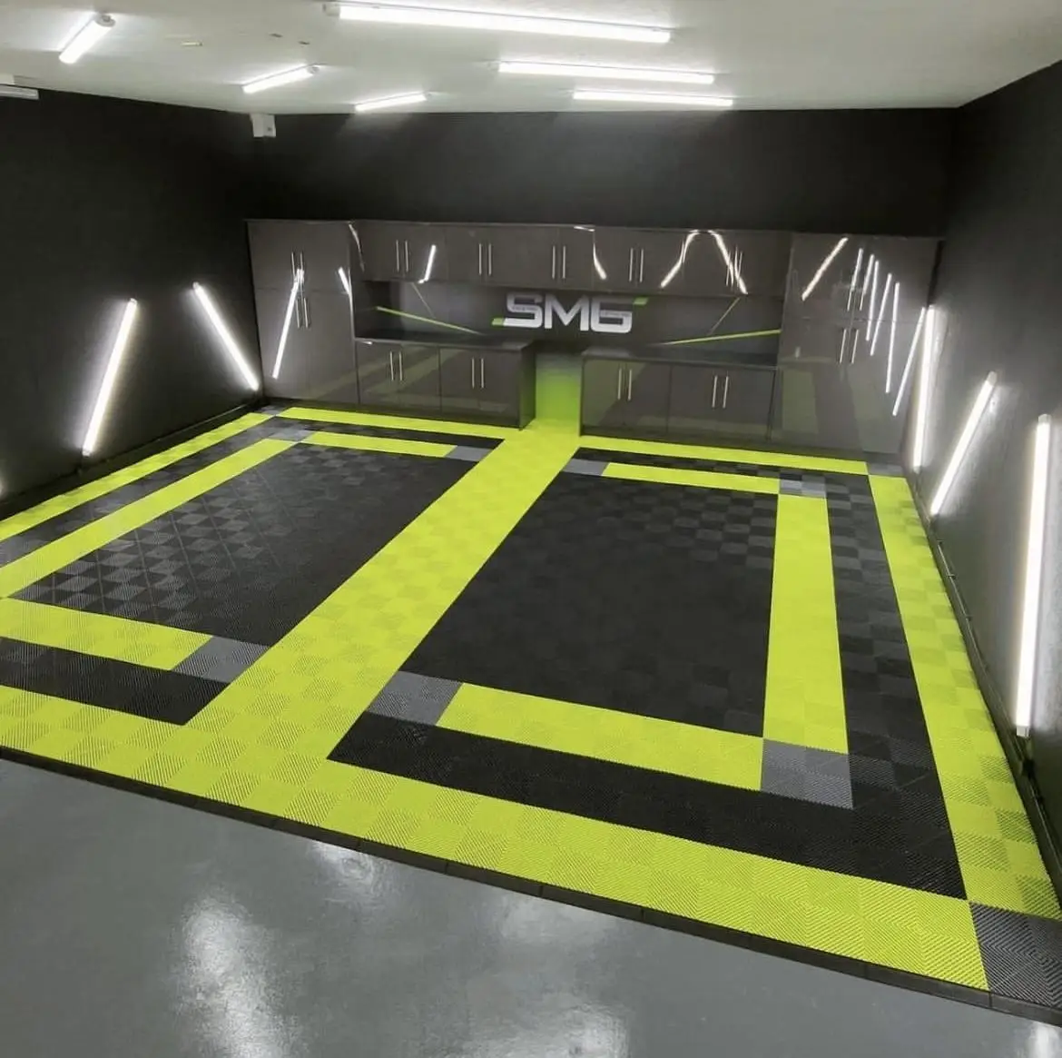 Nuove Piastrelle Per Pavimenti Per Negozi Di Auto, Garage Ecologico, Resistente E Pulito