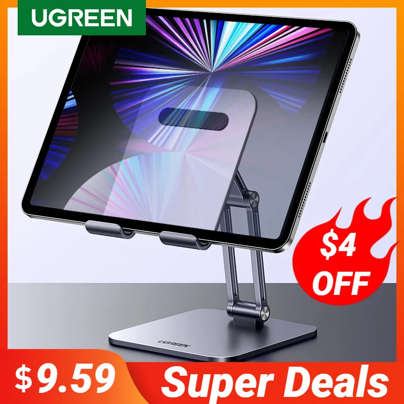 【New in Sale】UGREEN Tablet Phone Stand Aluminum iPad Stand For iPad Pro