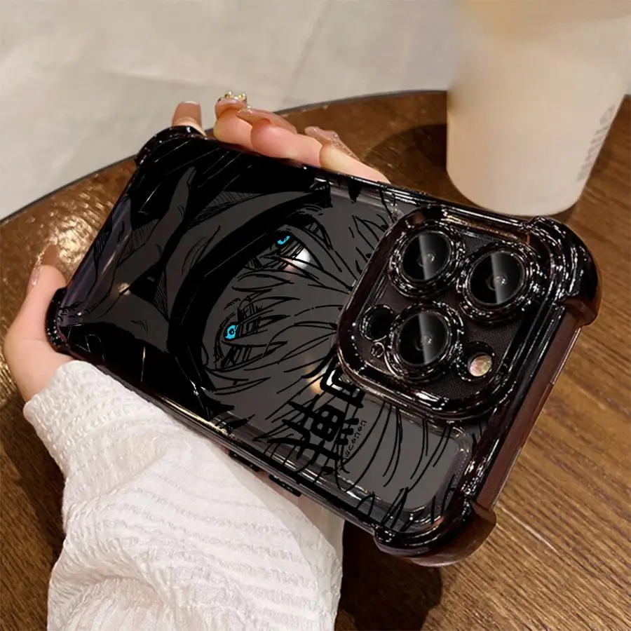 Jujutsu Kaisen Anime Phone Case – Soft Shell MagSafe iPhone 11–16 Pro Max