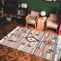 Bohemia Retro Carpets Living Room Decoration Big Szie Rugs Dining Room Decor Bedroom Morocco Lounge Rug Large Area Floor Mats 2