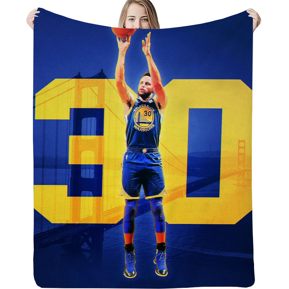 Sofa Throw Blanket Fluffy Stephen Curry Hairy Blankets for Bed Beach Towel Blankets & Throws Luxury Children's Fleece Cute Home 4