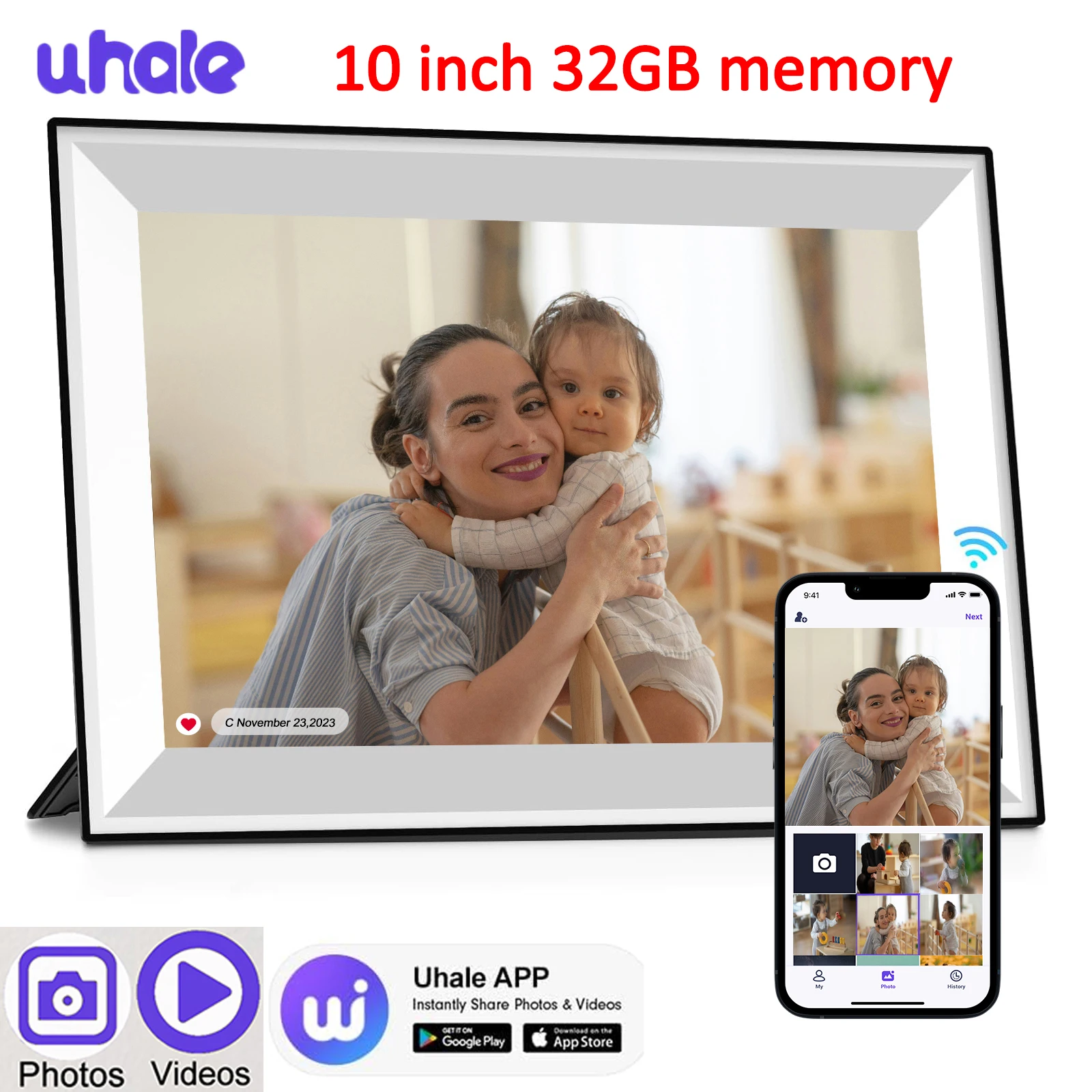 32GB white