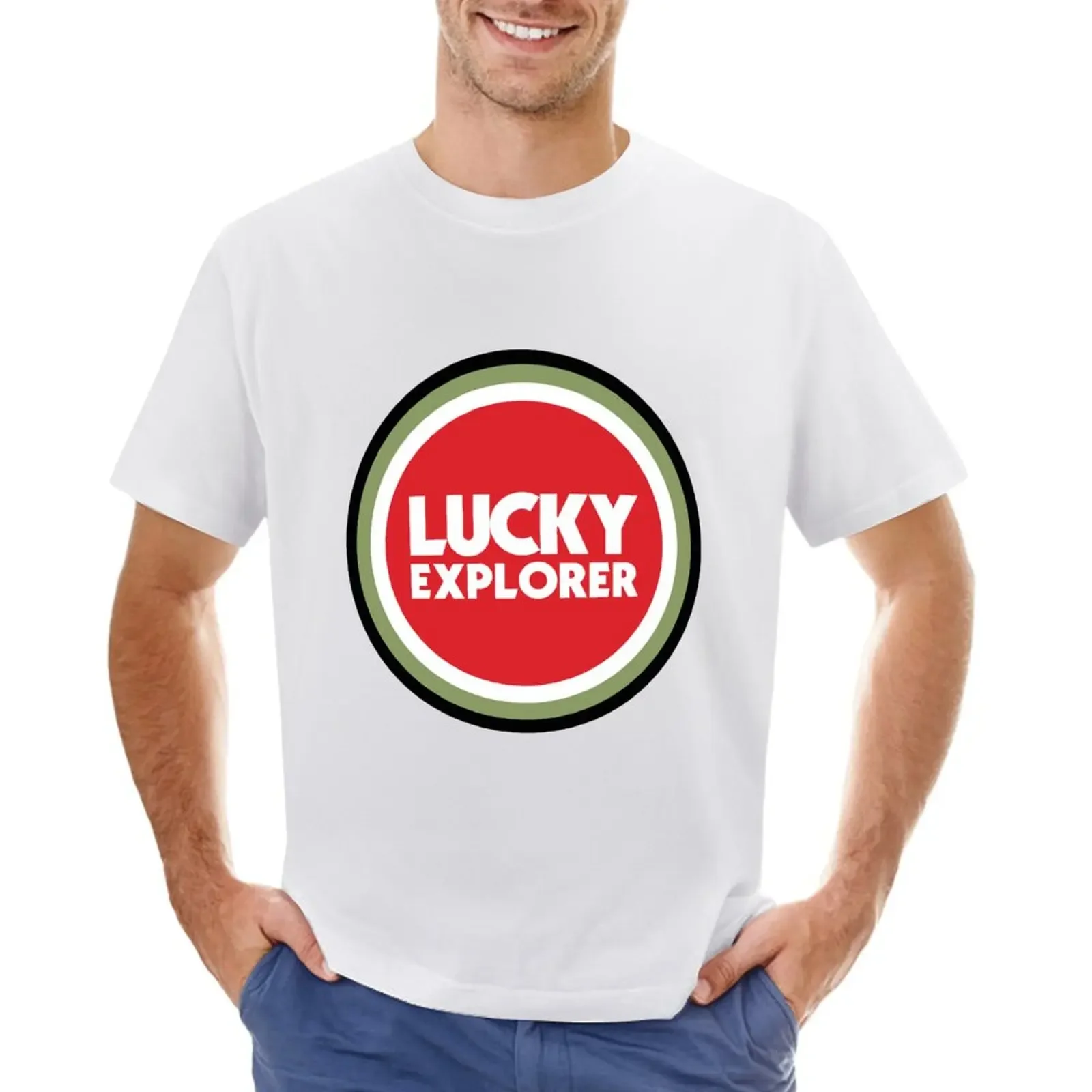 

Lucky Explorer Cagiva big T-shirt quick-drying summer top customs design your own t shirt men