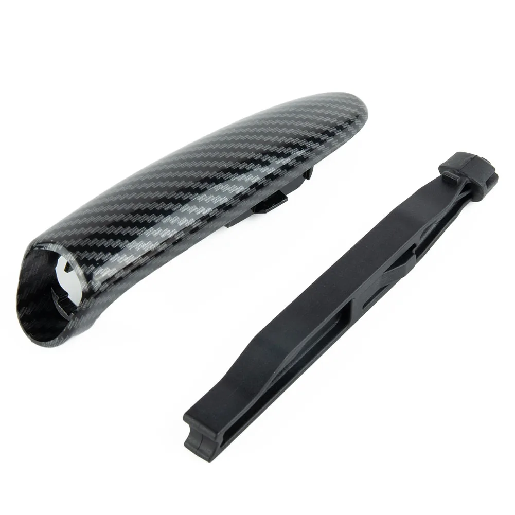 

Part Hand Brake Cover For NGV For Honda Civic Coupe 1pc ABS Accessories Carbon Fiber Style Durable Replacement