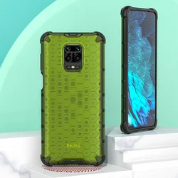 Durable Honeycomb Shockproof Phone Case for Xiaomi Mi A3 (Green)