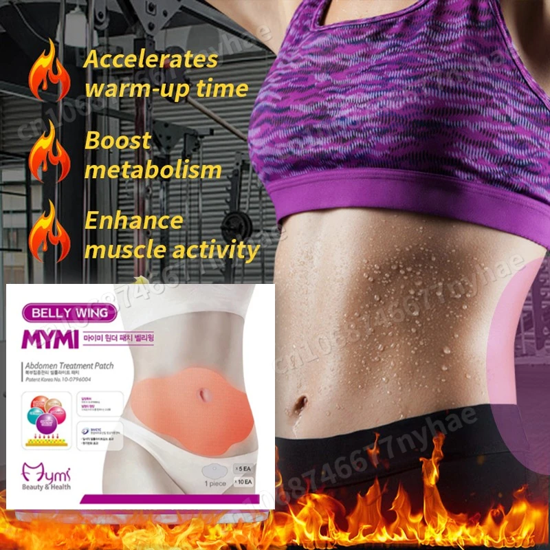 Keep Good Figure to 45kg Body Let Belly Arm Slimming Crazy Slim Patches Detox Korea MYMI Wonder Patch Slimming Artifact Stickers