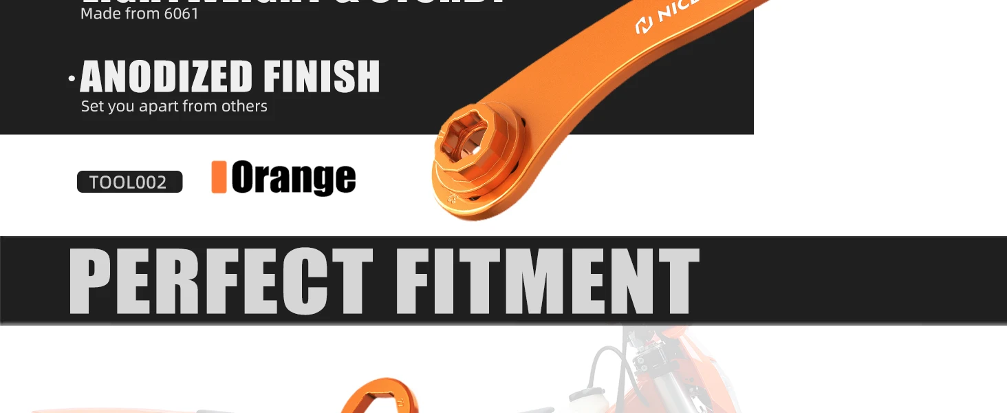 NICECNC 17-27-32mm Vorderrad Hinterrad Achse Schlüssel Werkzeug Spanner Entfernung Für KTM 690 790 890 990 1090 1290 Abenteuer DUKE SUPERMOTO – Detail 3